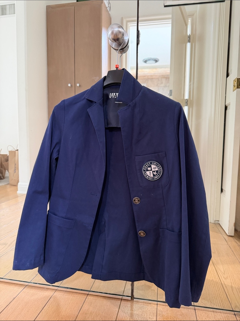 West coast university jacket xs